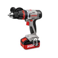 Дрель-шуруповерт аккум 20V Li/2*4,0 CROWN CT21076HMX-4 BMC металлич/патрон кейс (S)