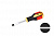 Отвертка шлицевая SL 0.5х3.0х 75 мм трехкомп/ручка ЭНКОР подвес